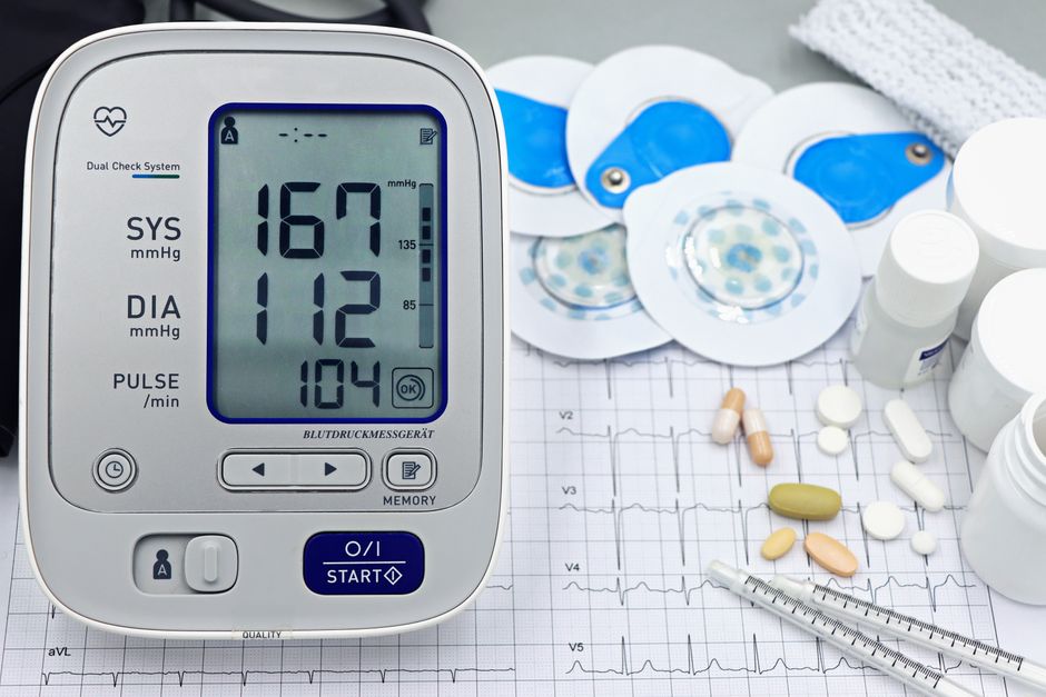 High Blood Pressure Fluctuations illustration